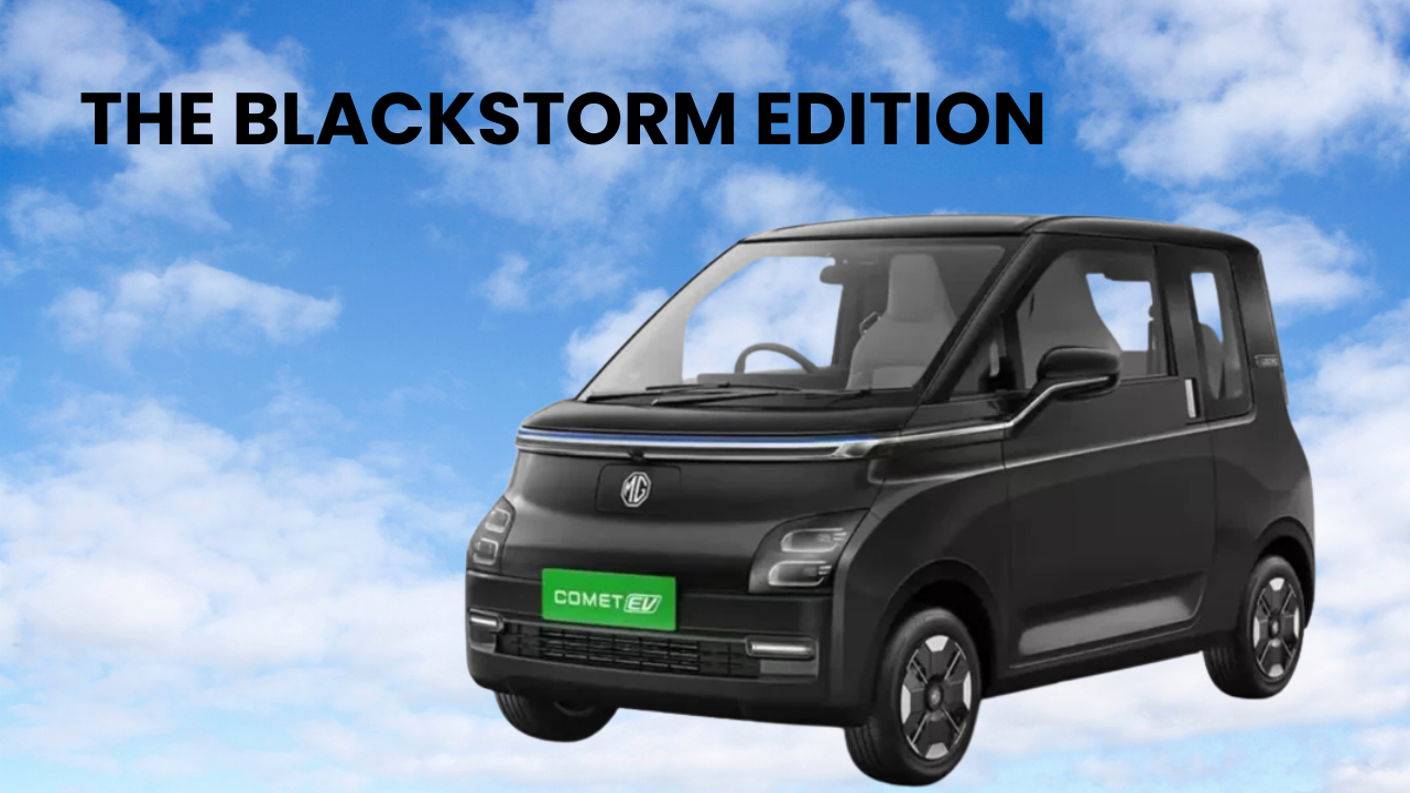 MG Comet EV Blackstorm Edition: What to Expect